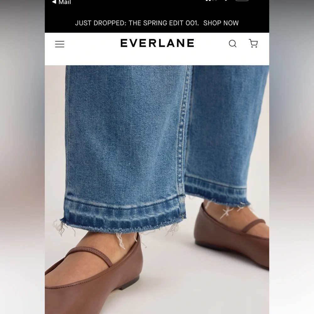 Everlane - Original Cheeky Jean NWT! - Picture 5 of 6